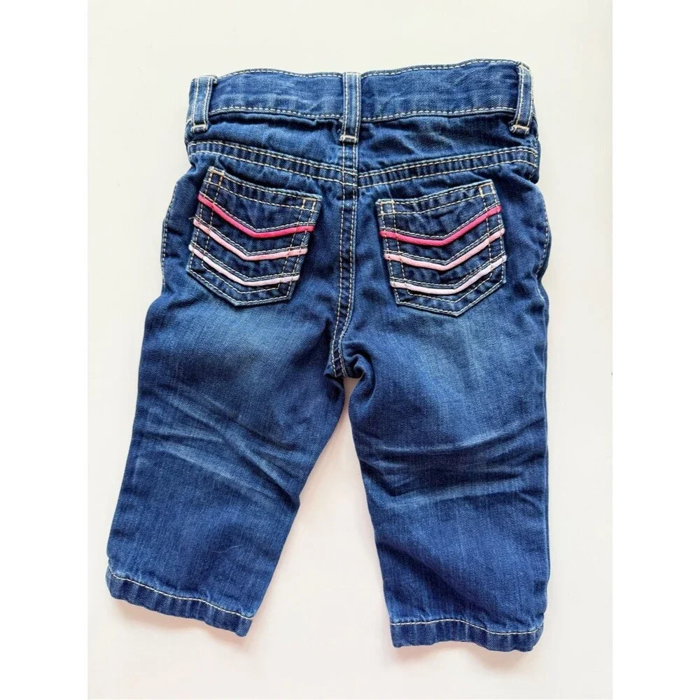 Tommy Hilfiger Ralph Lauren Navy Polo Dress with Denim Leggings 6-9 months